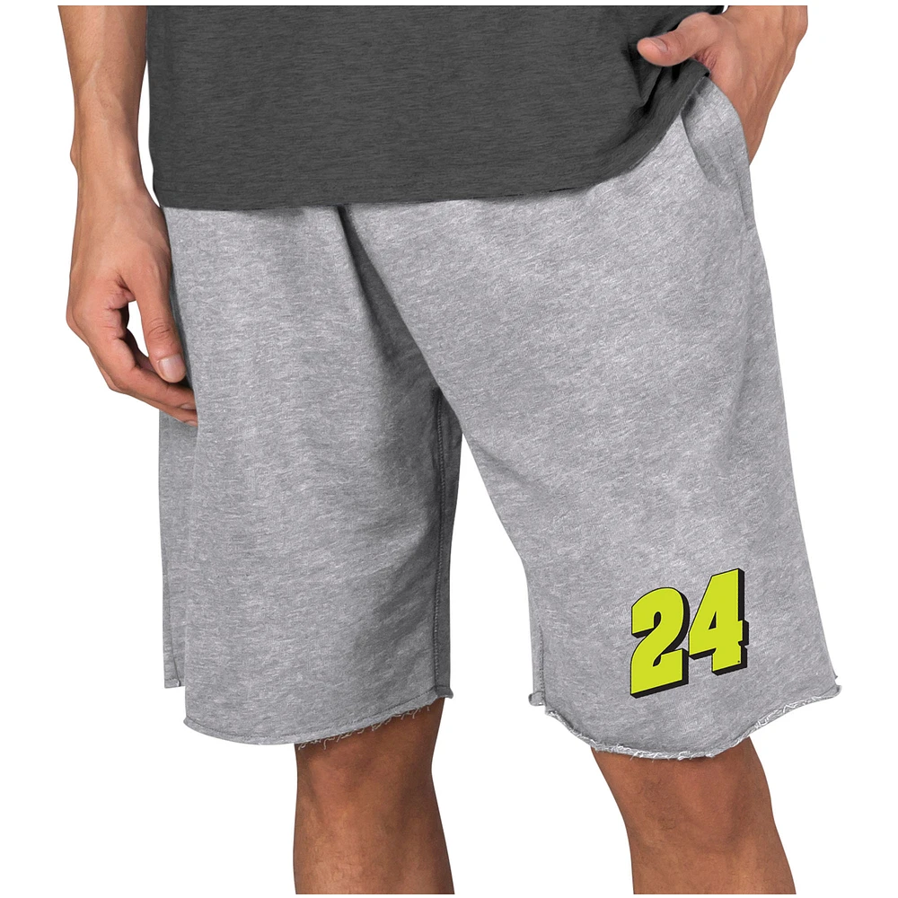 Men's Concepts Sport Gray William Byron Mainstream Terry Shorts