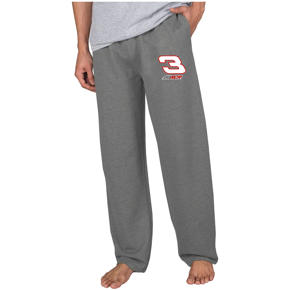 Men's Concepts Sport Gray Dale Earnhardt Mainstream Terry Pants
