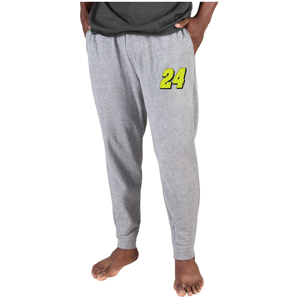 Men's Concepts Sport Gray William Byron Mainstream Cuffed Terry Pants