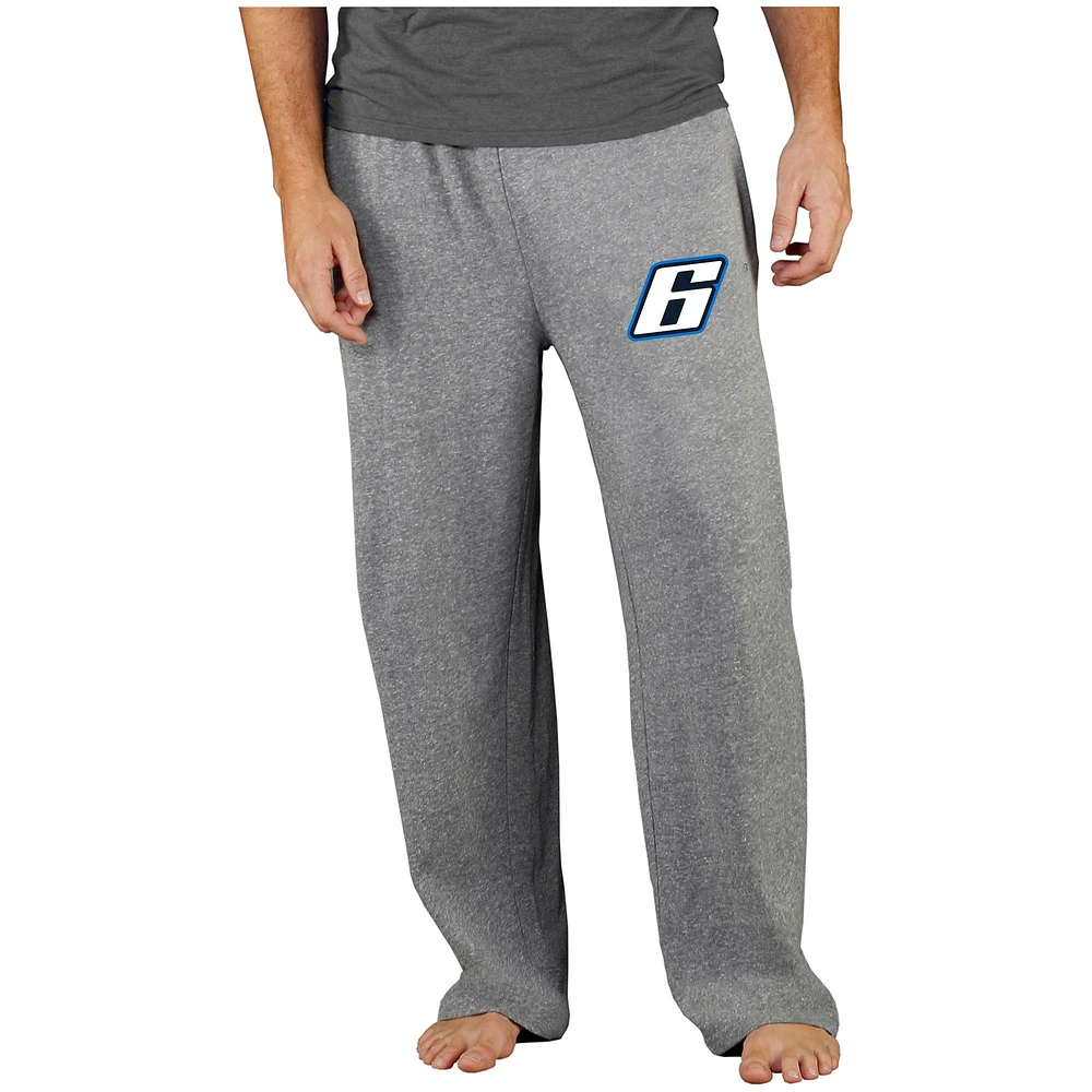 Men's Concepts Sport Gray Brad Keselowski Mainstream Terry Pants