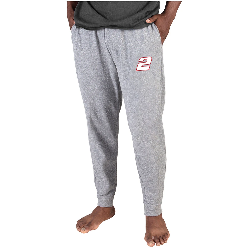 Men's Concepts Sport Gray Austin Cindric Mainstream Cuffed Terry Pants