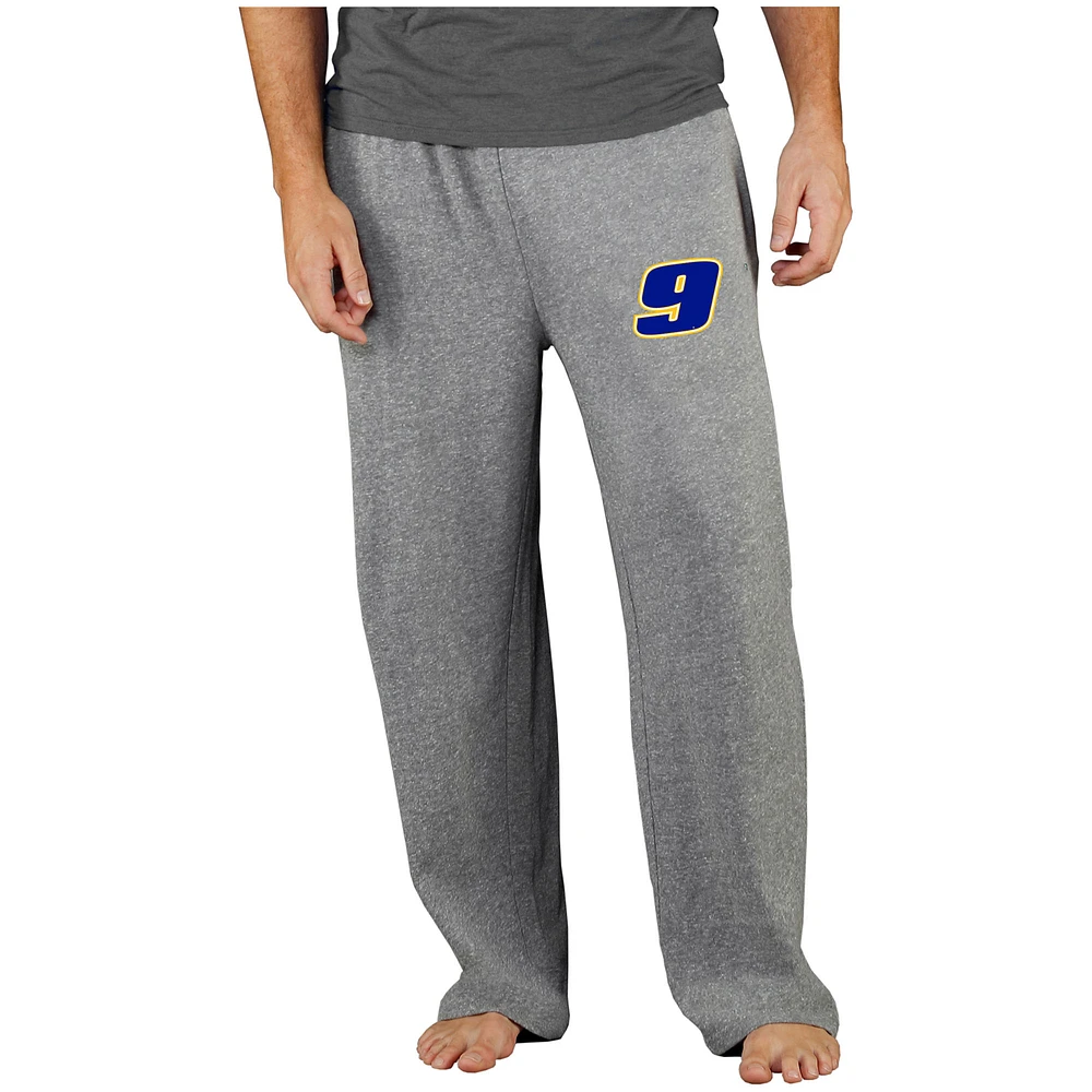 Men's Concepts Sport Gray Chase Elliott Mainstream Terry Pants