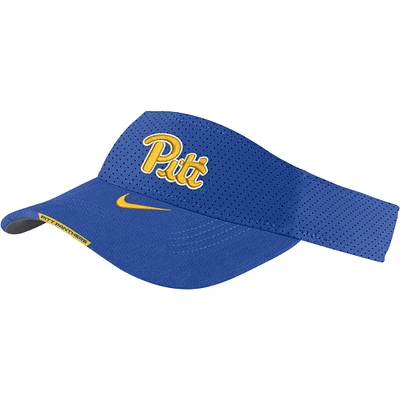 Men's Nike Royal Pitt Panthers 2023 Sideline Performance Adjustable Visor