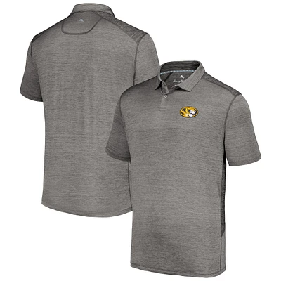 Men's Tommy Bahama Gray Missouri Tigers Delray IslandZone Polo