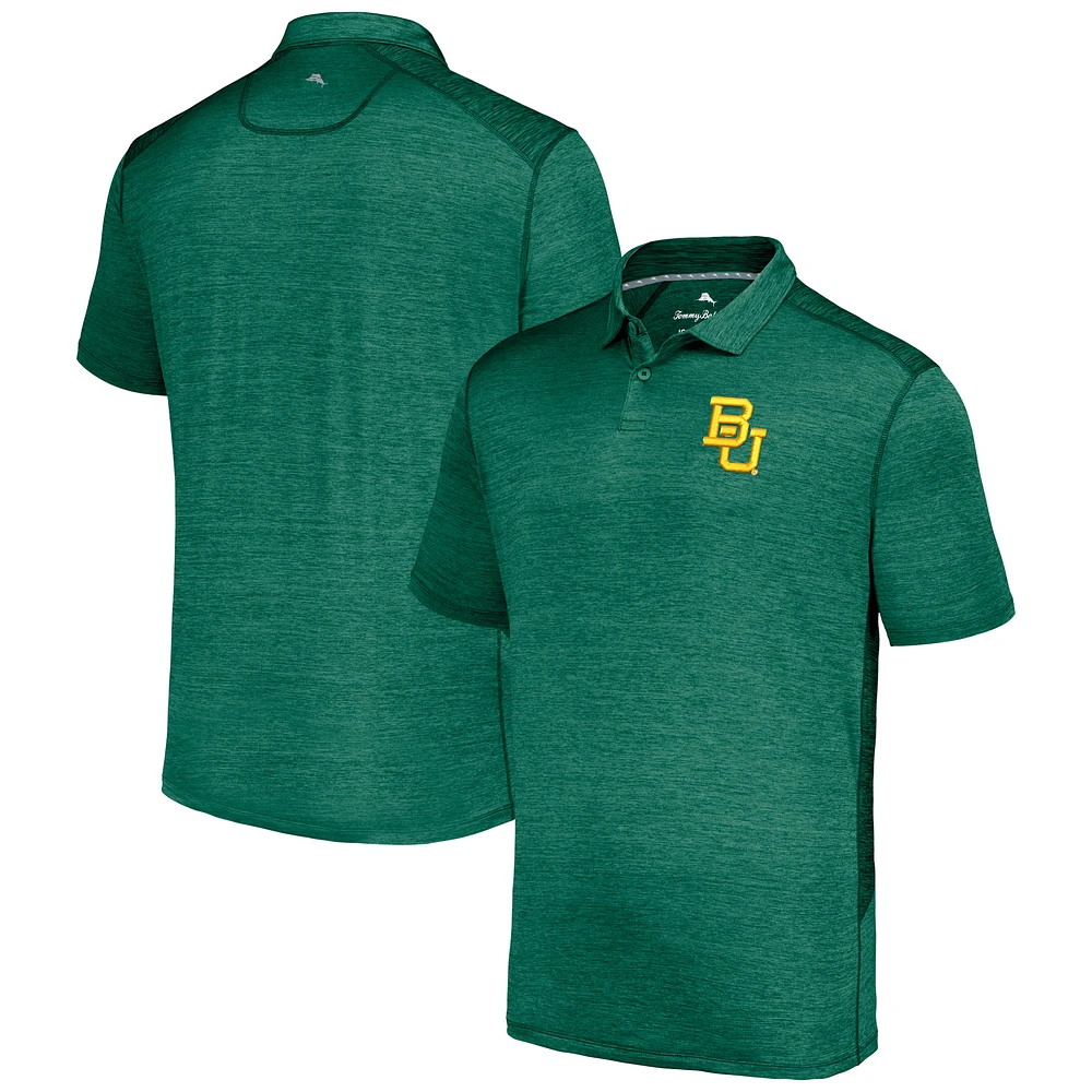 Men's Tommy Bahama Green Baylor Bears Delray IslandZone Polo