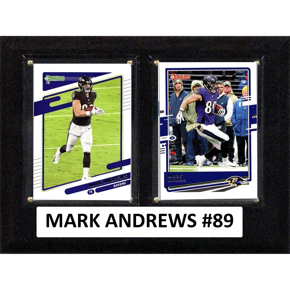 Mark Andrews Baltimore Ravens 6" x 8" Trading Card Plaque