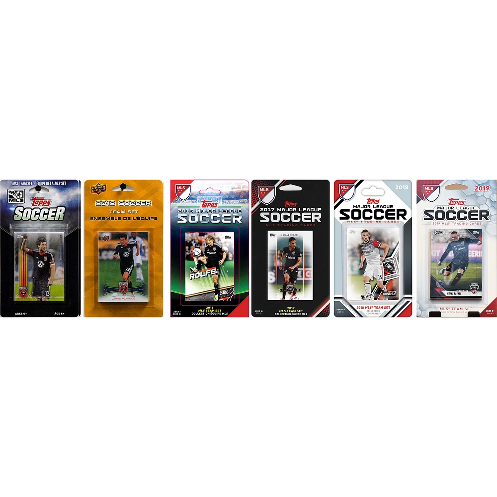 D.C. United Trading Cards Team Sets
