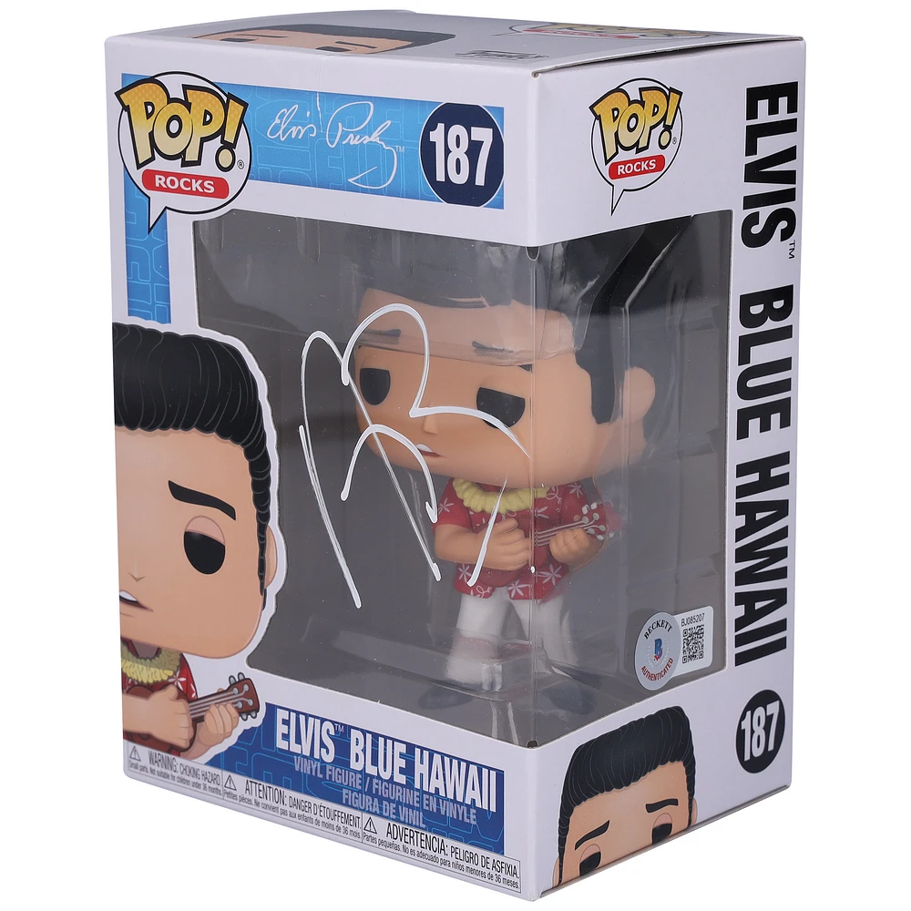Austin Butler Elvis Autographed Blue Hawaii #187 Funko Pop! Figurine - BAS