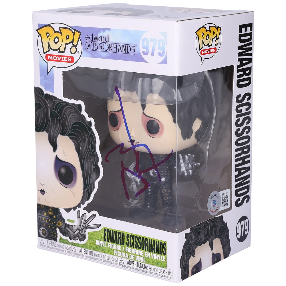 Johnny Depp Edward Scissorhands Autographed #979 Funko Pop! Figurine - BAS
