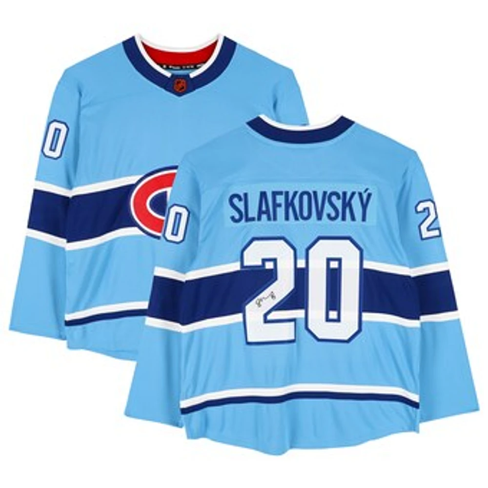 Juraj Slafkovsky Montreal Canadiens Autographed 2022-23 Special Edition 2.0 Fanatics Breakaway Jersey
