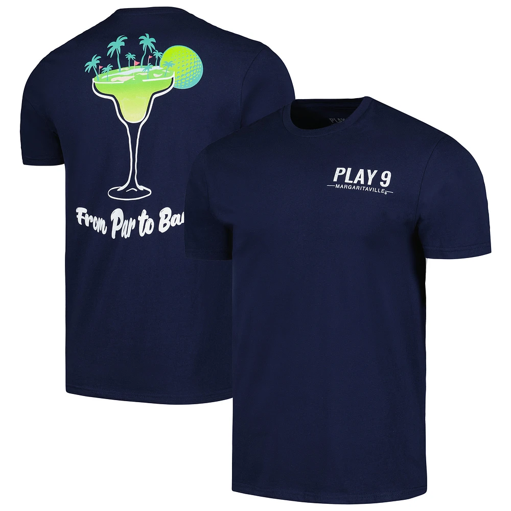 Unisex Margaritaville Navy From Par to Bar T-Shirt