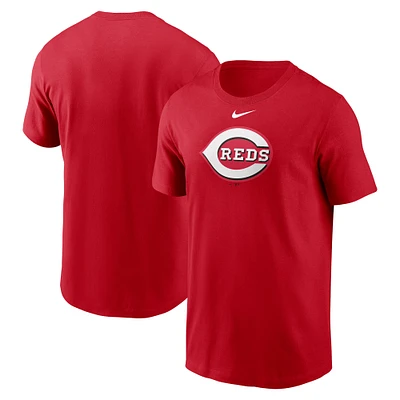 Men's Nike Red Cincinnati Reds Fuse Logo T-Shirt