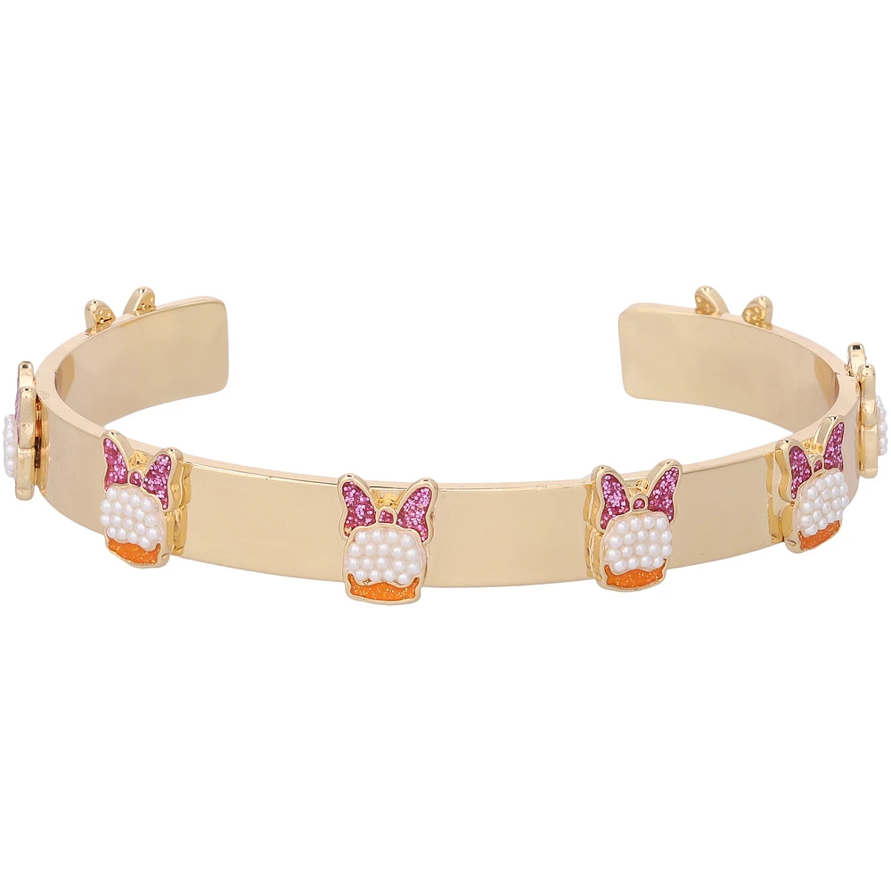 Women's BaubleBar Mickey & Friends Daisy Duck Cuff Bracelet