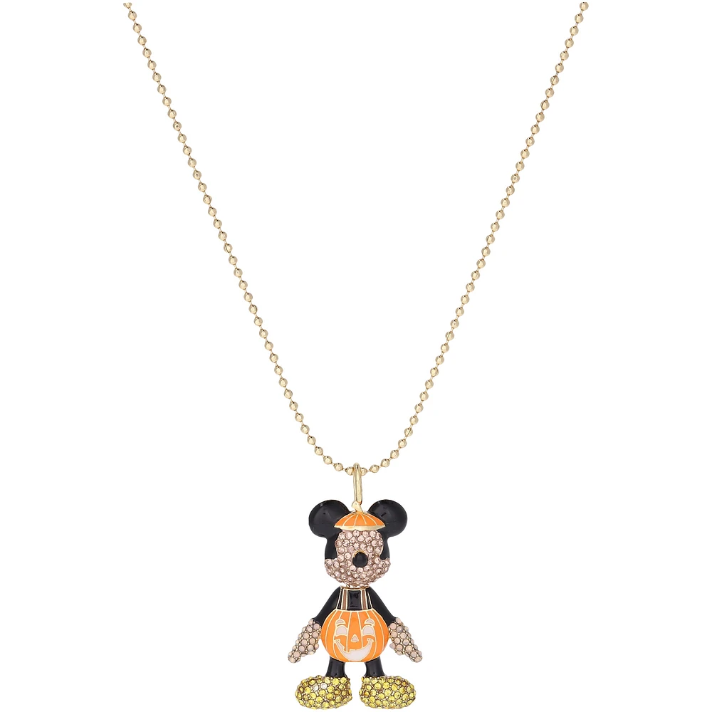 BaubleBar Mickey Mouse Pumpkin 3D Necklace