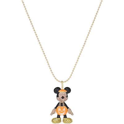 BaubleBar Mickey Mouse Pumpkin 3D Necklace