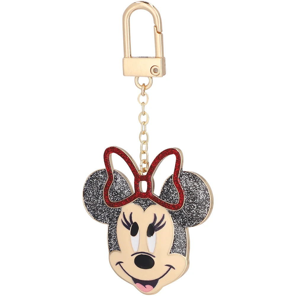 BaubleBar Minnie Mouse Gold & Glitter Bag Charm