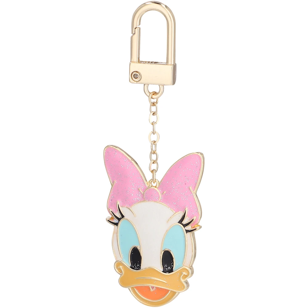 BaubleBar Daisy Duck Gold & Glitter Bag Charm