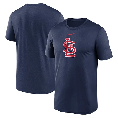 Men's Nike Navy St. Louis Cardinals Legend Fuse Large Logo Performance T-Shirt