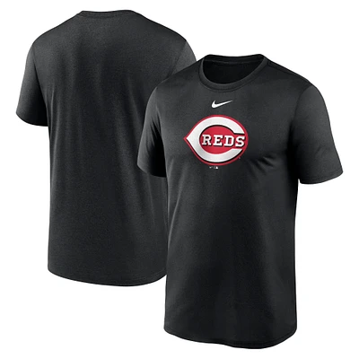 Men's Nike Black Cincinnati Reds Legend Fuse Large Logo Performance T-Shirt