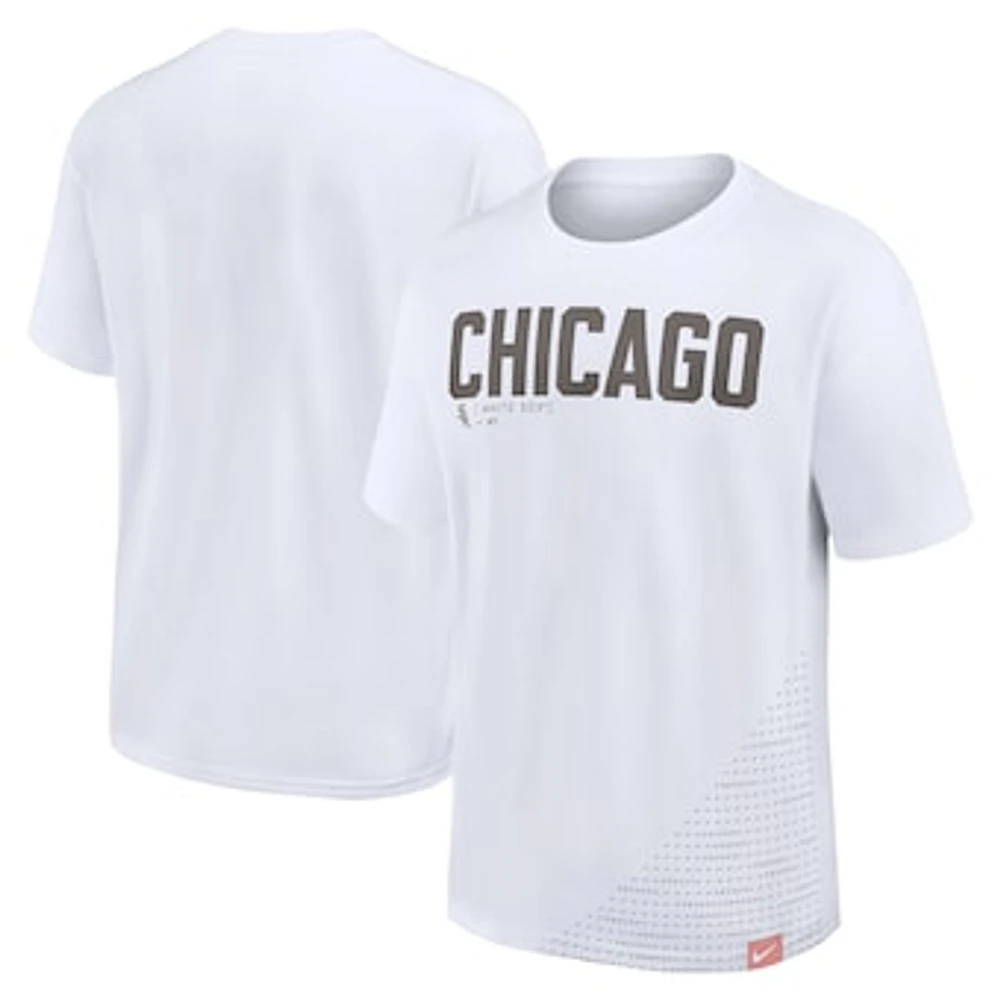 Men's Nike White Chicago Sox Arch Max90 T-Shirt