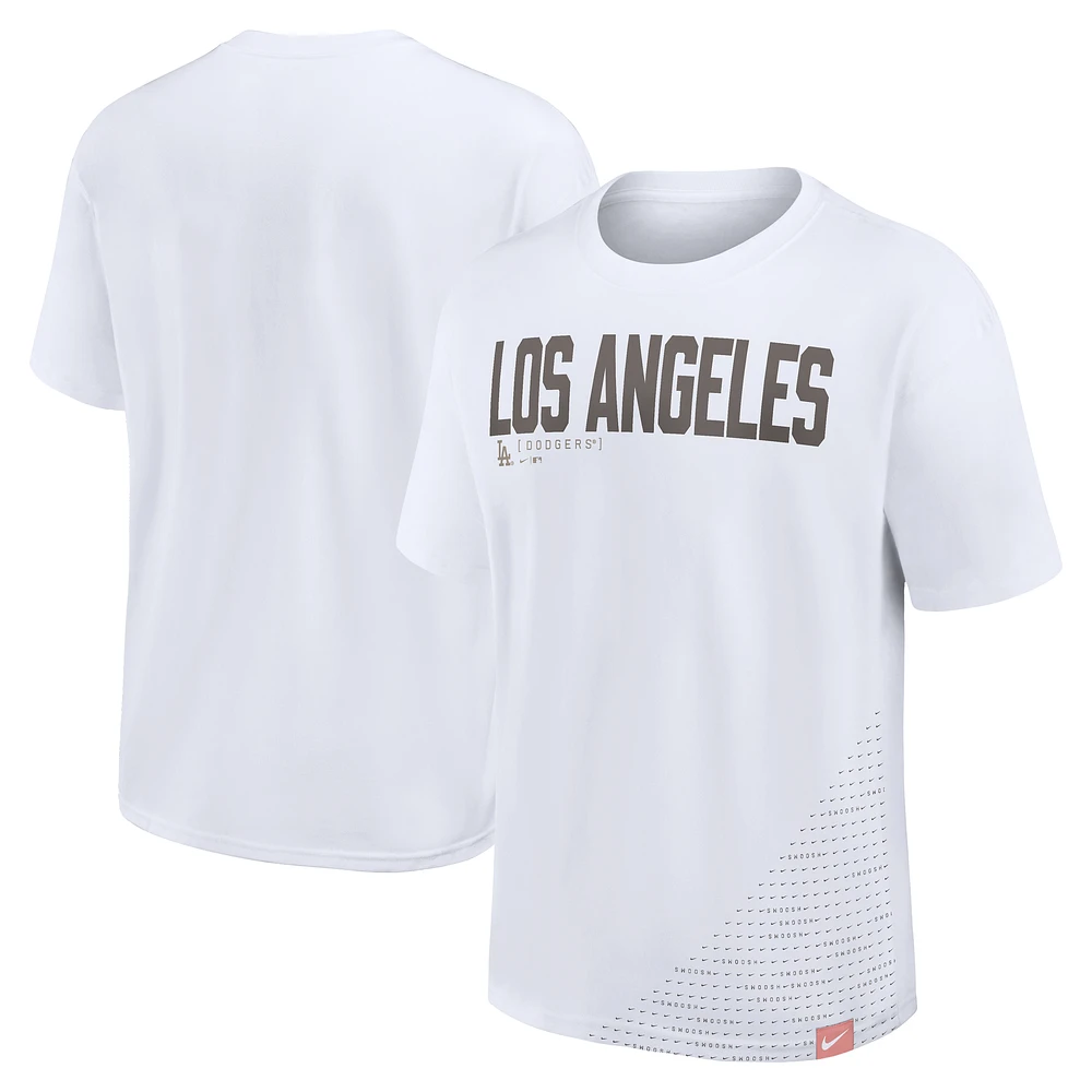 Men's Nike White Los Angeles Dodgers Arch Max90 T-Shirt