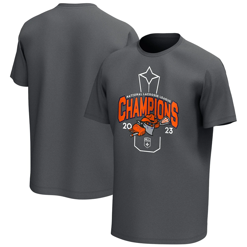 Women's Charcoal Buffalo Bandits 2023 NLL Cup Champions T-Shirt