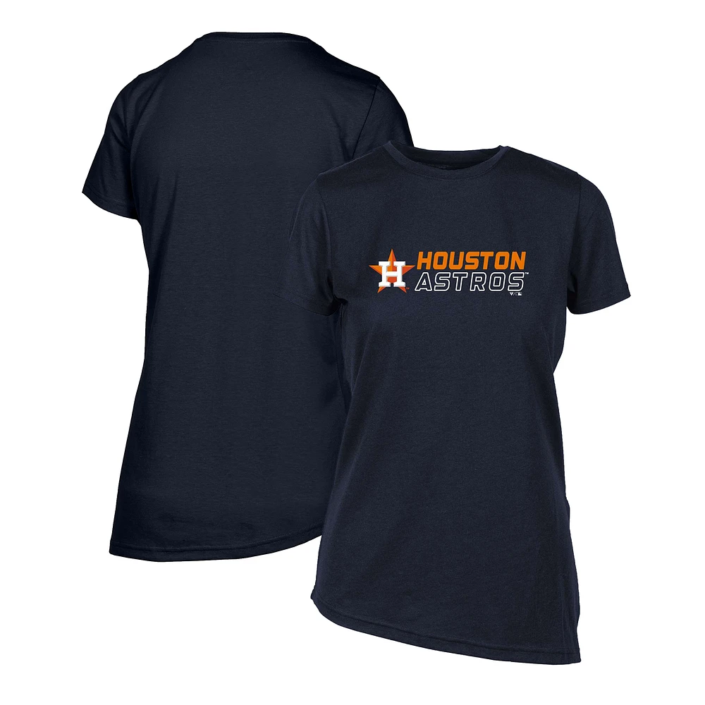 Women's Levelwear Navy Houston Astros Birch Chase T-Shirt