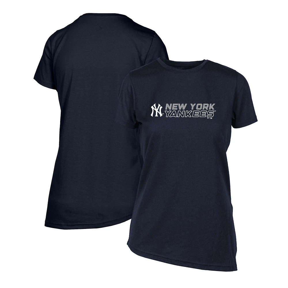 Women's Levelwear Navy New York Yankees Birch Chase T-Shirt