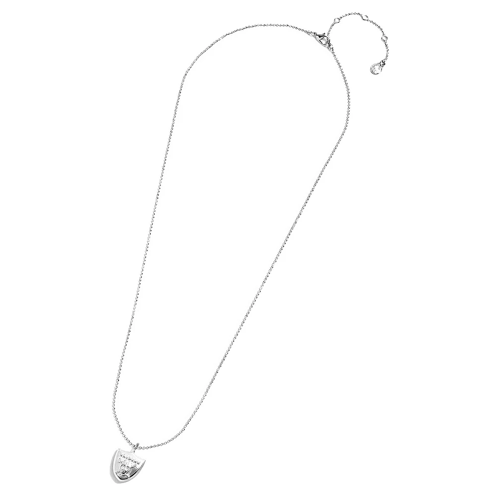 BaubleBar Las Vegas Raiders Logo Pendant Necklace