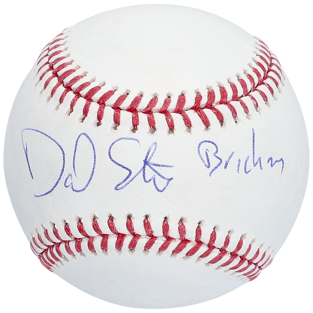 Daniel Stern Rookie Of The Year Autographed Baseball with "Brickma" Inscription - Beckett