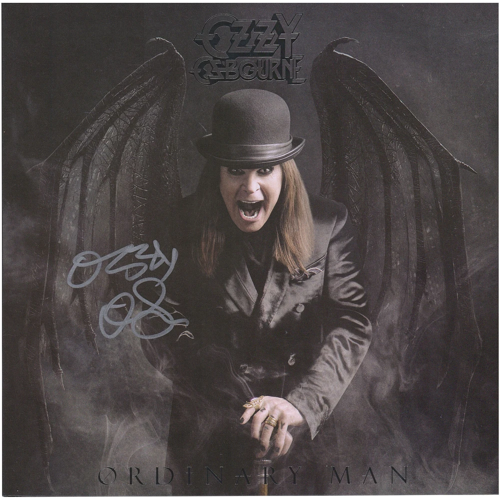 Ozzy Osbourne Autographed Ordinary Man Album