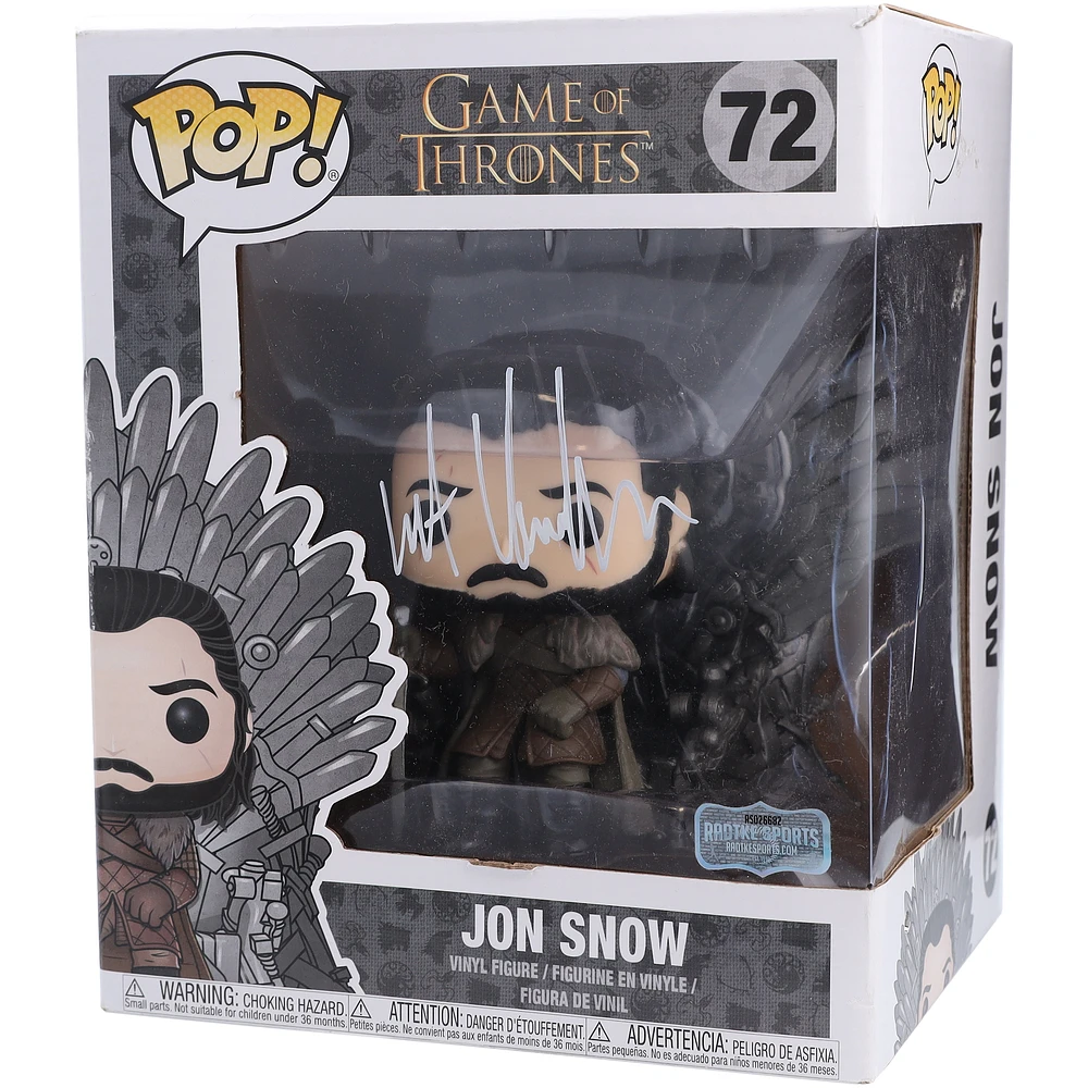 Kit Harington Game of Thrones Autographed #61 Jon Snow Funko Pop!