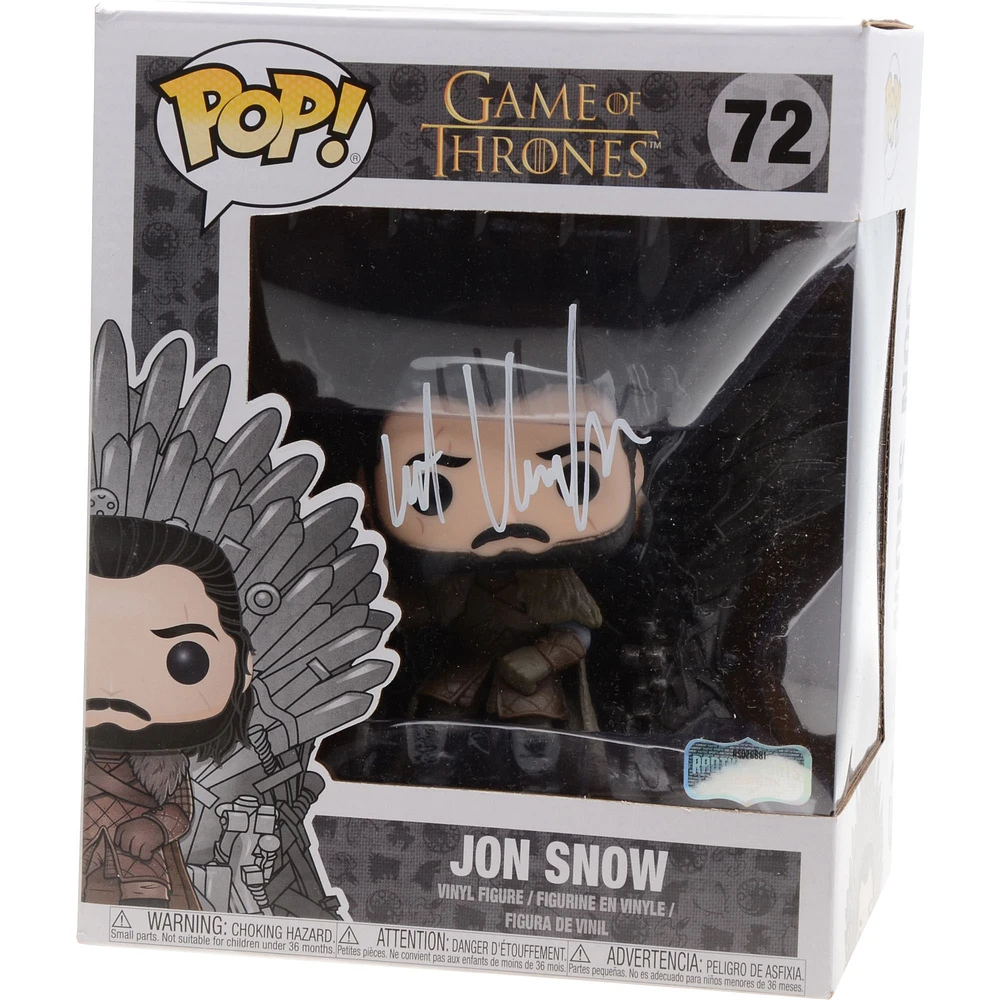 Kit Harington Game of Thrones Autographed #72 Jon Snow Funko Pop!
