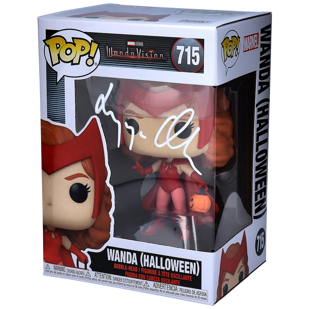 Elizabeth Olsen Scarlet Witch Autographed #715 Funko Pop!