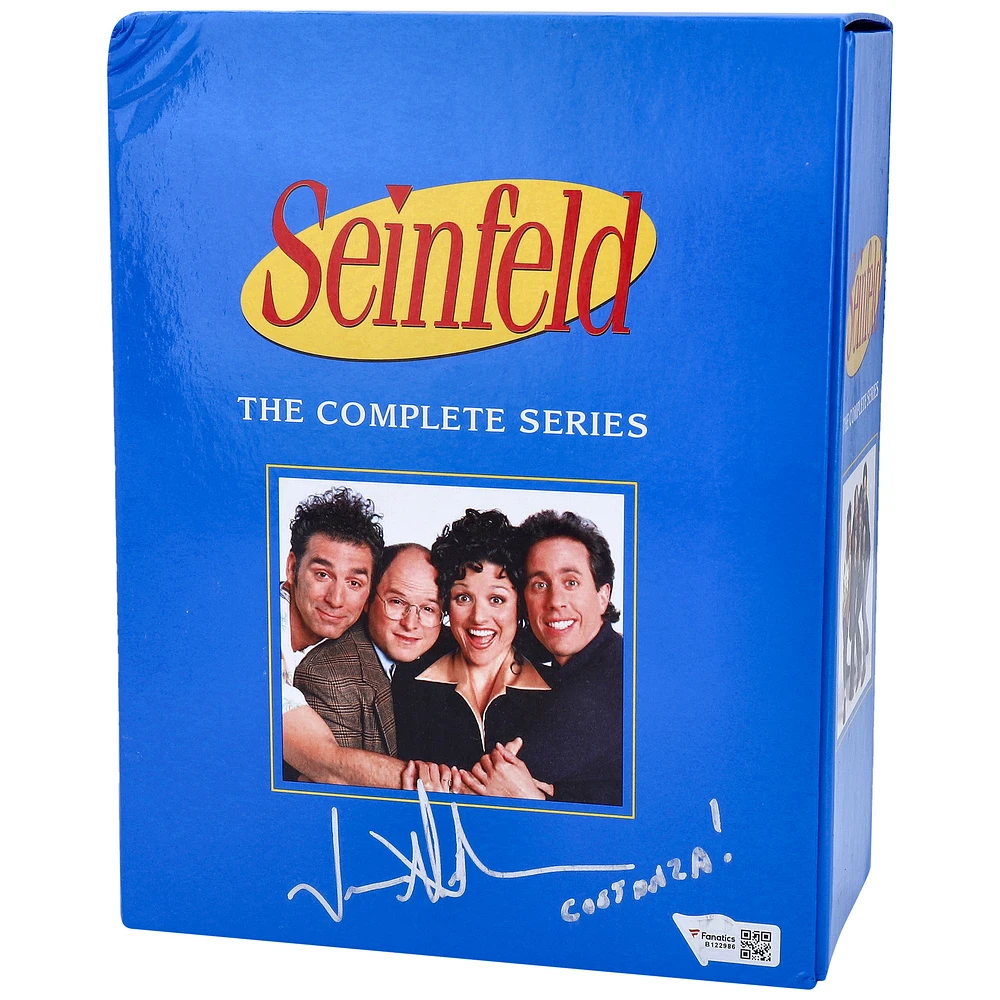 Jason Alexander Seinfeld Autographed DVD Set with "Costanza" Inscription