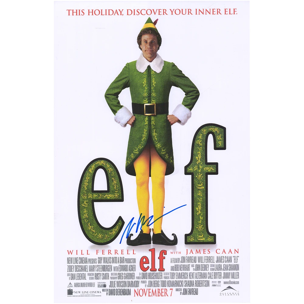 Peter Dinklage Elf Autographed 11" x 17" Movie Poster