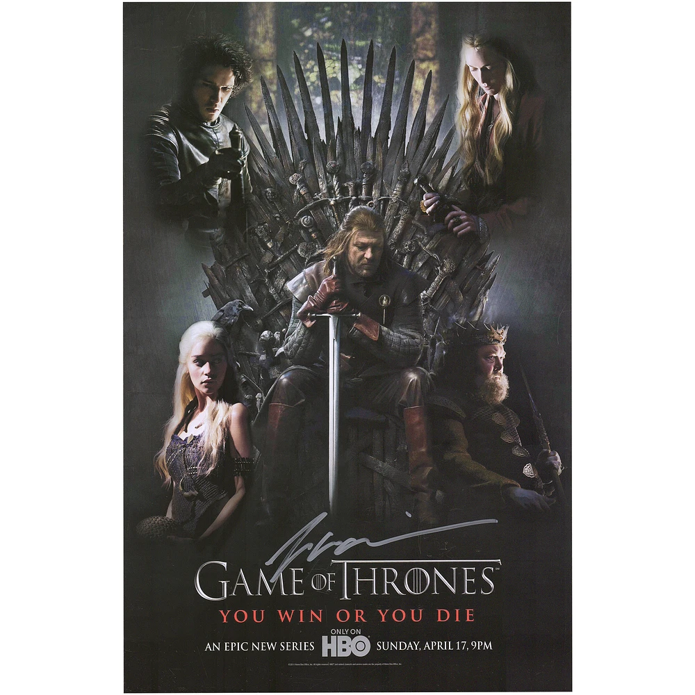Peter Dinklage Game of Thrones Autographed 11" x 17" Movie Poster