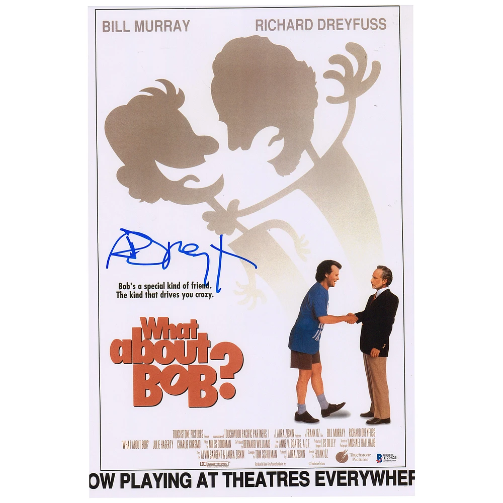 Richard Dreyfuss What About Bob? Autographed 12" x 18" Photograph