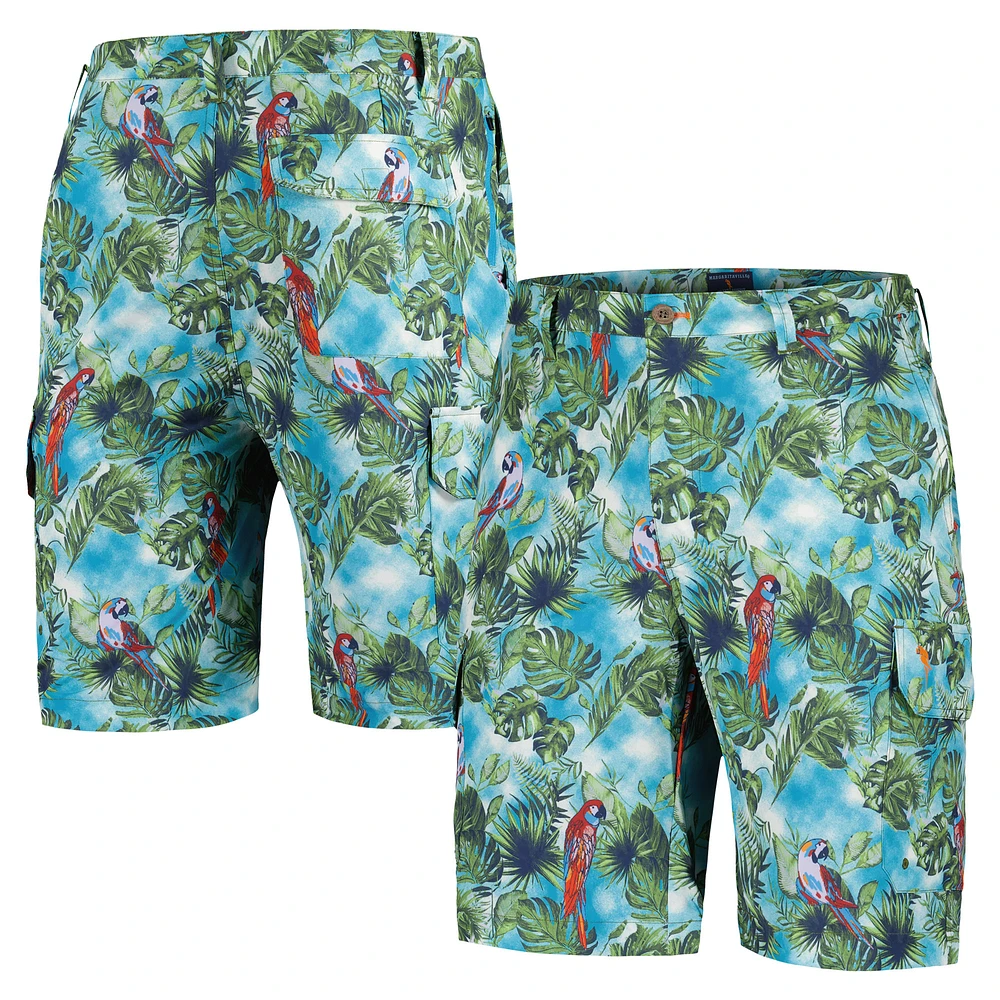 Men's Margaritaville Blue Parrot Jungle Shorts