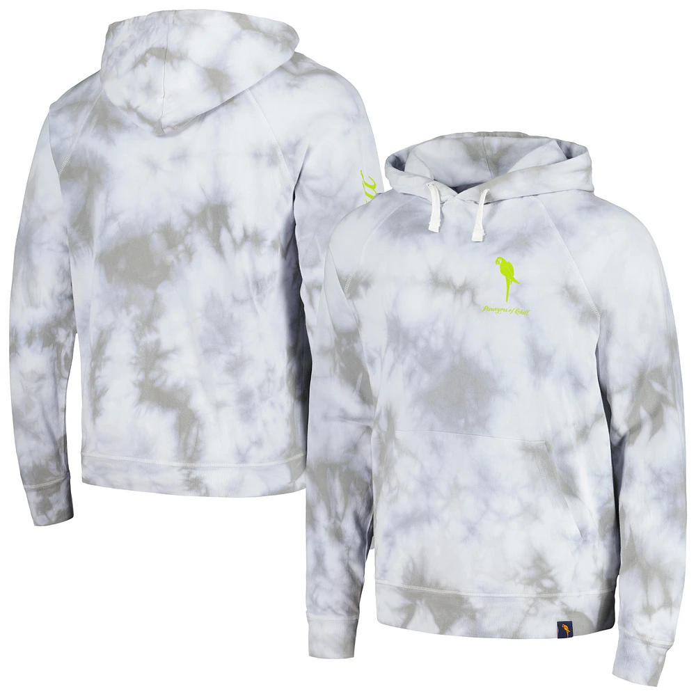 Unisex Margaritaville Graphite Tye-Dye Pullover Hoodie