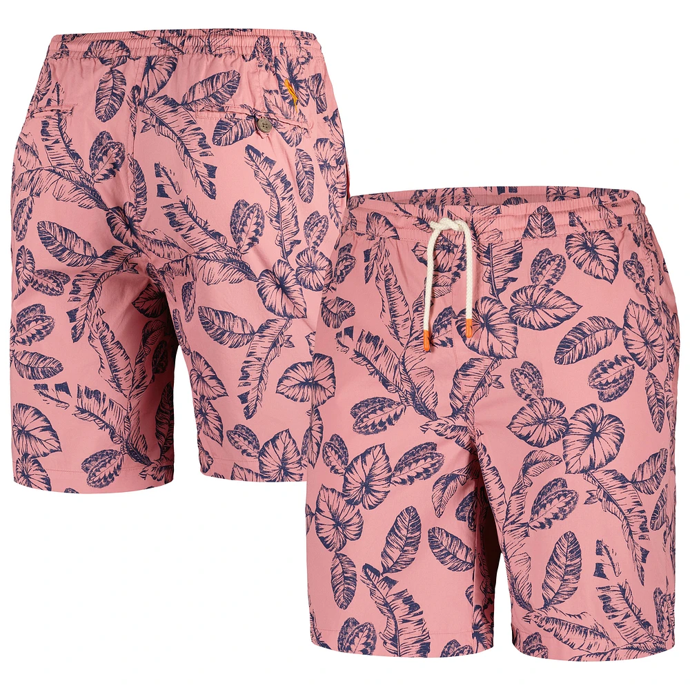 Men's Margaritaville Pink Jogger Shorts