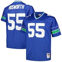 Men's Mitchell & Ness Brian Bosworth Royal Seattle Seahawks Big Tall 1987 Legacy Retired Player Jersey