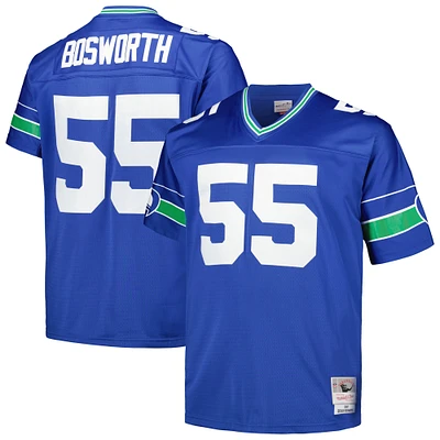 Men's Mitchell & Ness Brian Bosworth Royal Seattle Seahawks Big Tall 1987 Legacy Retired Player Jersey