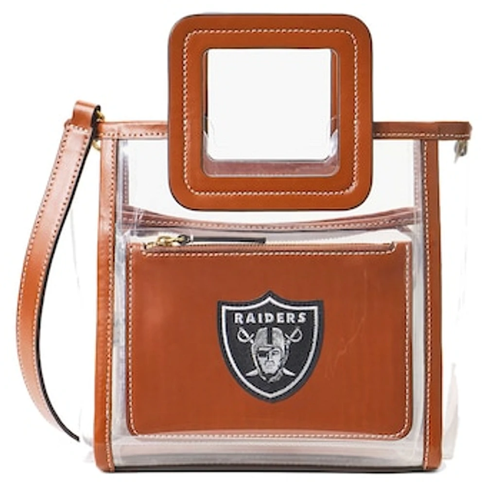 Women's STAUD Las Vegas Raiders Clear Mini Shirley Bag