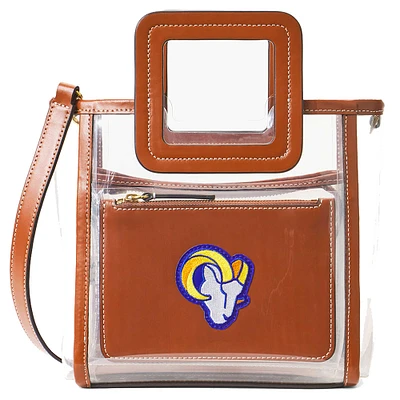 Women's STAUD Los Angeles Rams Clear Mini Shirley Bag