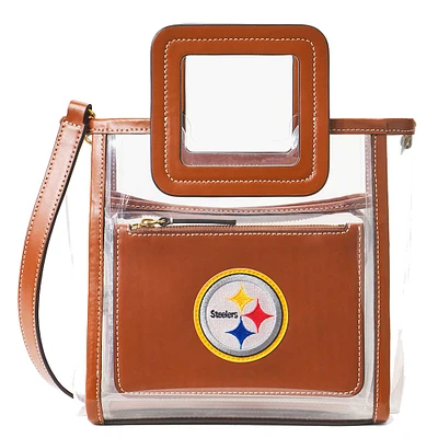 Women's STAUD Pittsburgh Steelers Clear Mini Shirley Bag
