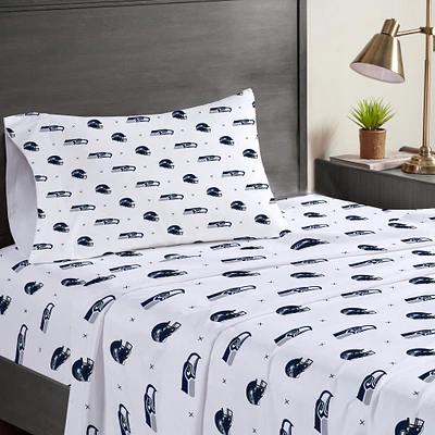 Seattle Seahawks Three-Piece Twin Sheet Set