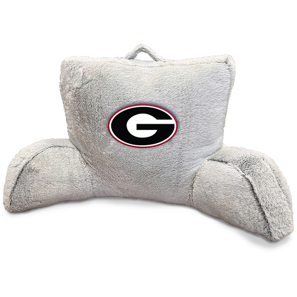 Georgia Bulldogs Faux Fur Logo Backrest