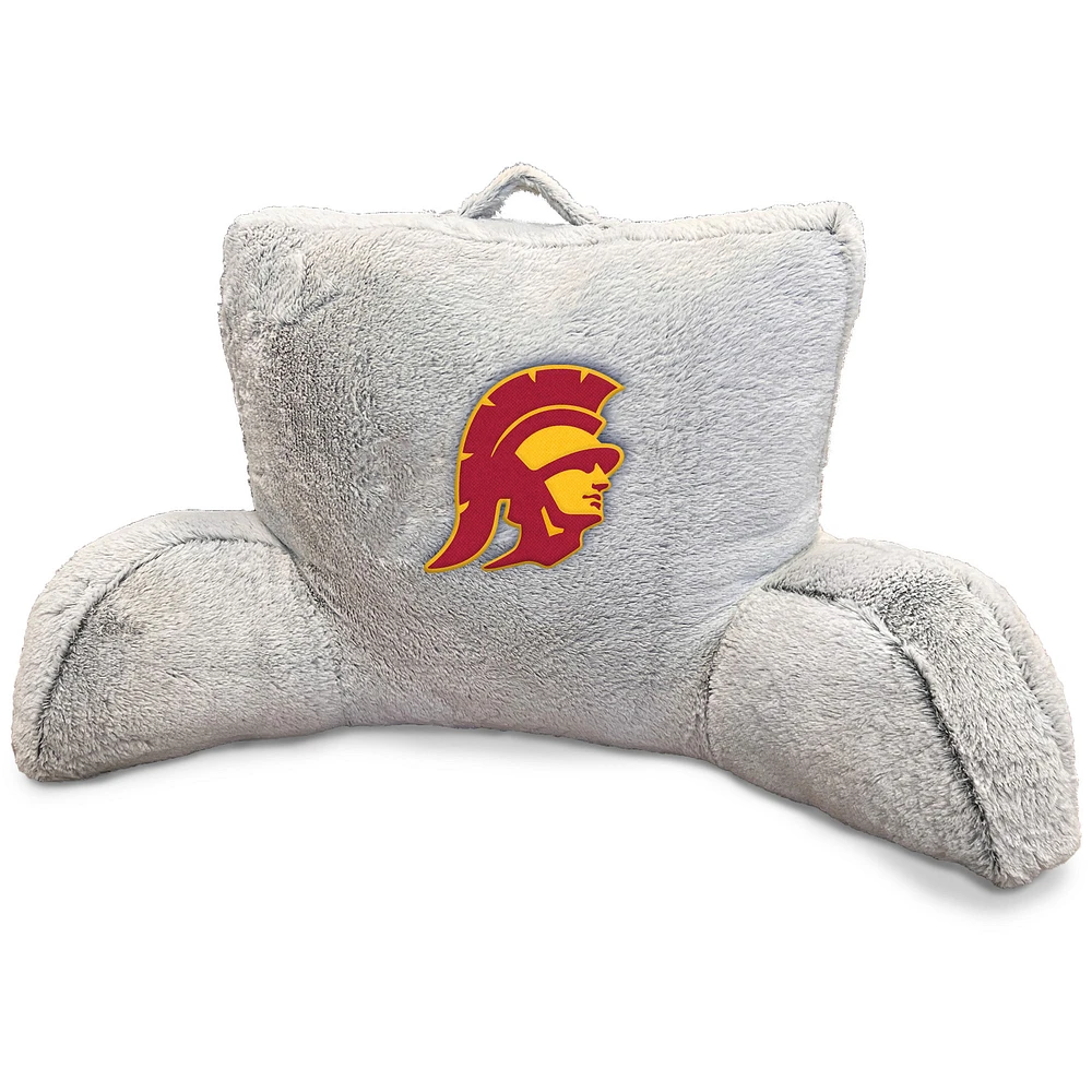 USC Trojans Faux Fur Logo Backrest