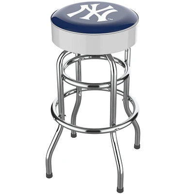 Imperial New York Yankees Team Chrome Bar Stool